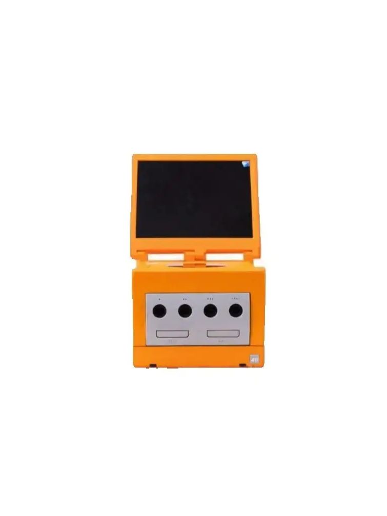 Gaming Console Vintage - 8Inch Monitor 3D Print for Gamecube