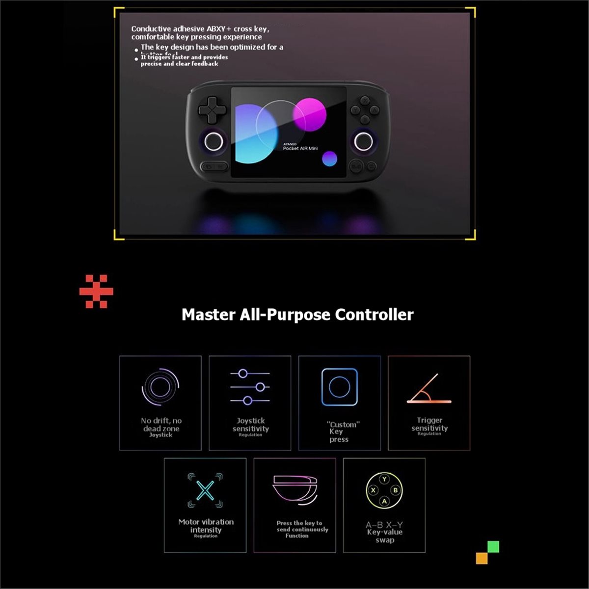 ■★New Arrival Fashion  AIR Min - Gaming Console Handheld Android recension och pris
