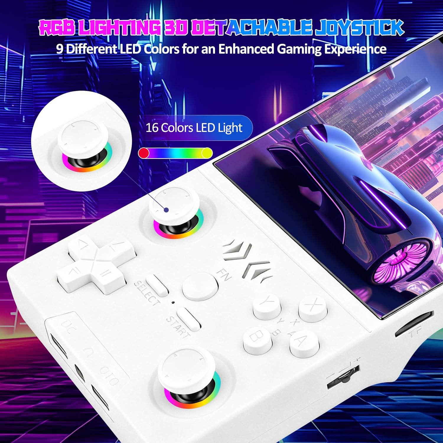 FLLBW XF40V Retro Handheld Gam - Gaming Console Handheld Android recension och pris