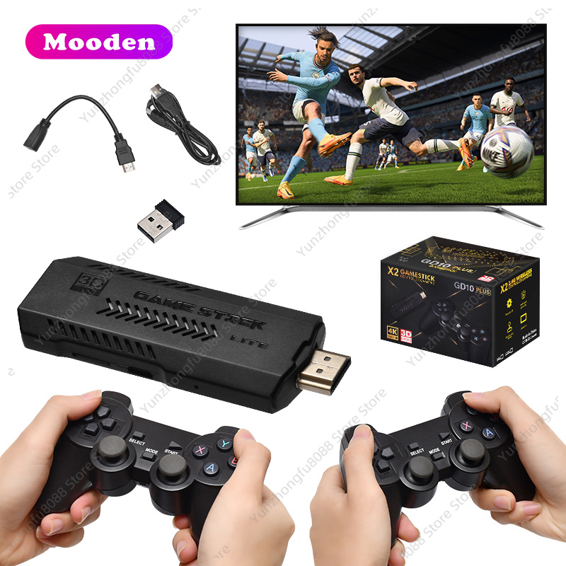 L GD10 Plus Game Stick 4k Blac - Gaming Console X2 recension och pris