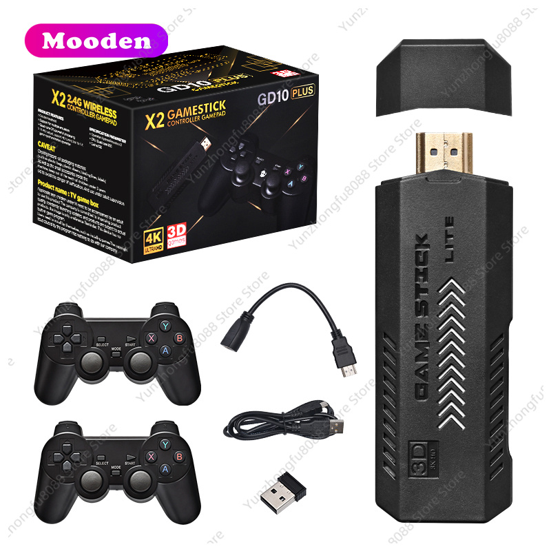 L GD10 Plus Game Stick 4k Blac - Gaming Console X2 recension och pris