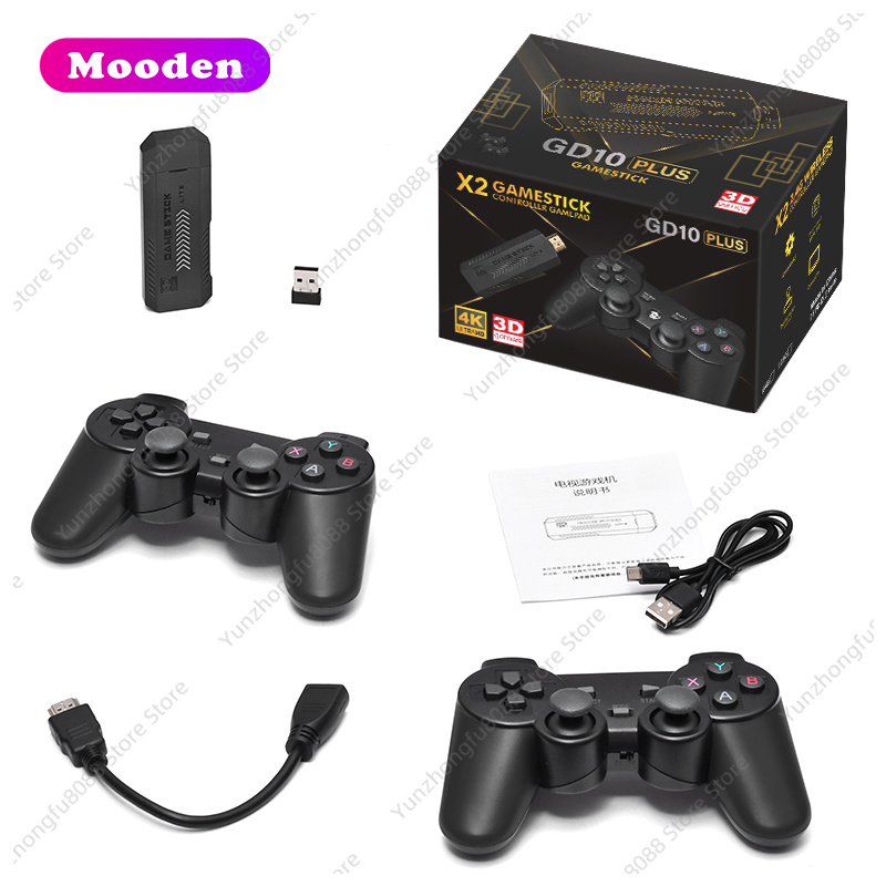 L GD10 Plus Game Stick 4k Blac - Gaming Console X2 recension och pris