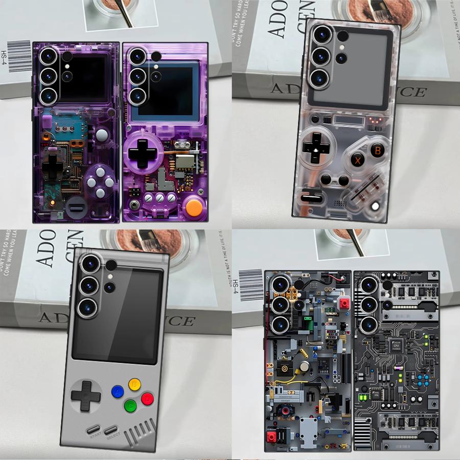 Purple Gaming Console Phone Co - Gaming Console Cartoon recension och pris
