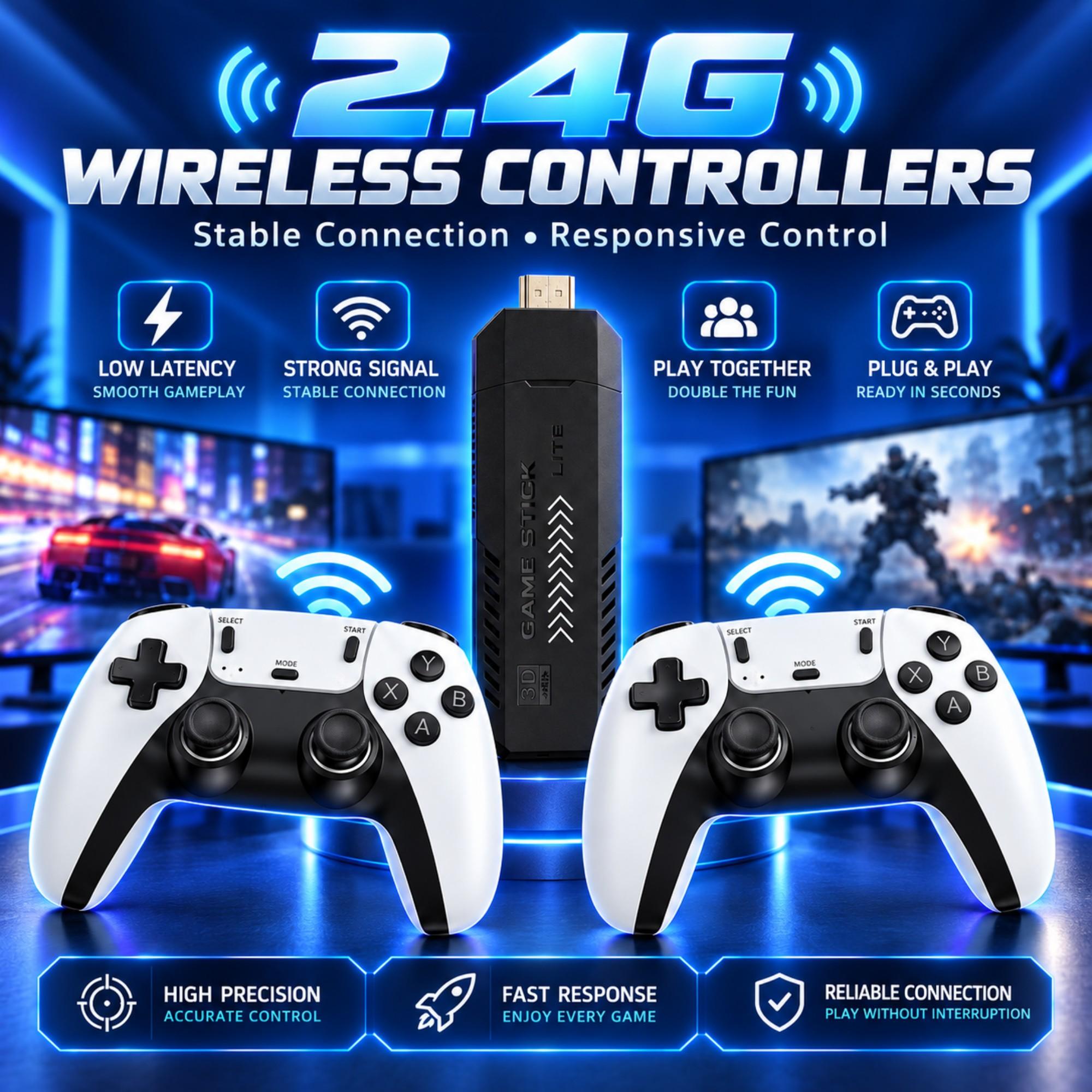 X2 PRO Game Stick 4K HD TV Vid - Gaming Console X2 recension och pris