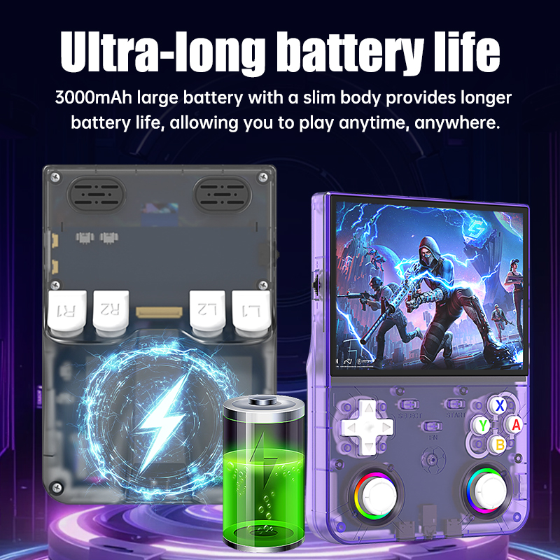 New R36 Ultra X Handheld Retro - Gaming Console Handheld Android recension och pris