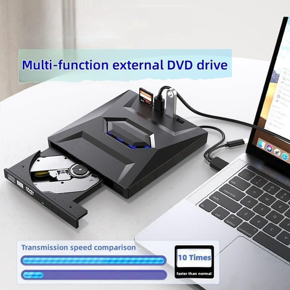 Hot 7-in-1 DVD BD CD Burner US - Gaming Console For Pc recension och pris