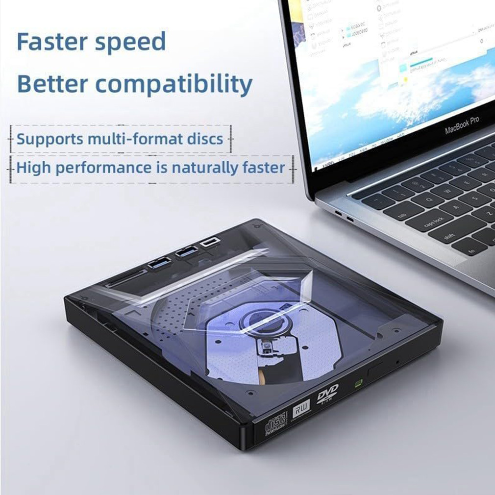Hot 7-in-1 DVD BD CD Burner US - Gaming Console For Pc recension och pris
