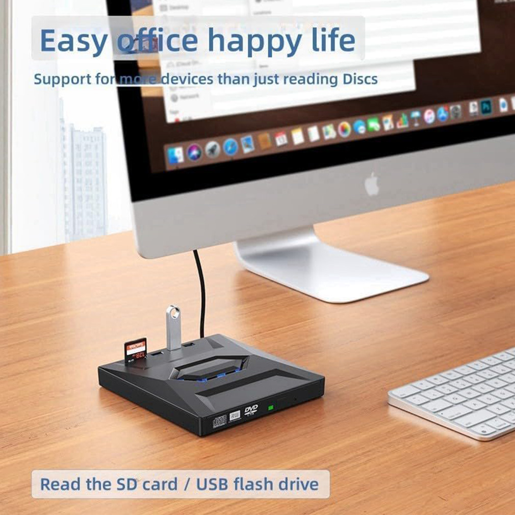 Hot 7-in-1 DVD BD CD Burner US - Gaming Console For Pc recension och pris