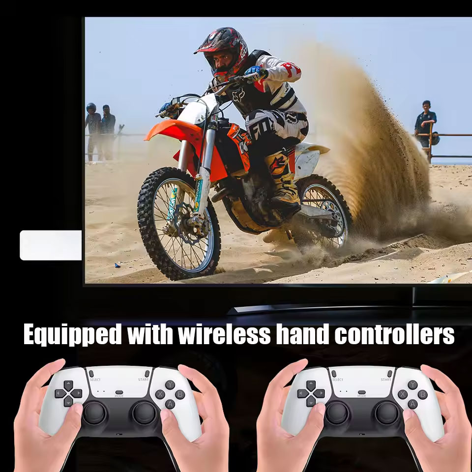 X4 Retro Video Game Console Wi - Gaming Console Cartoon recension och pris
