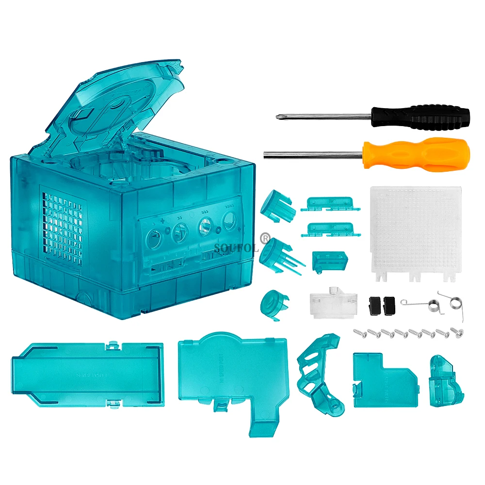 Ice Blue Replacement Case for  - Gaming Console Vintage recension och pris