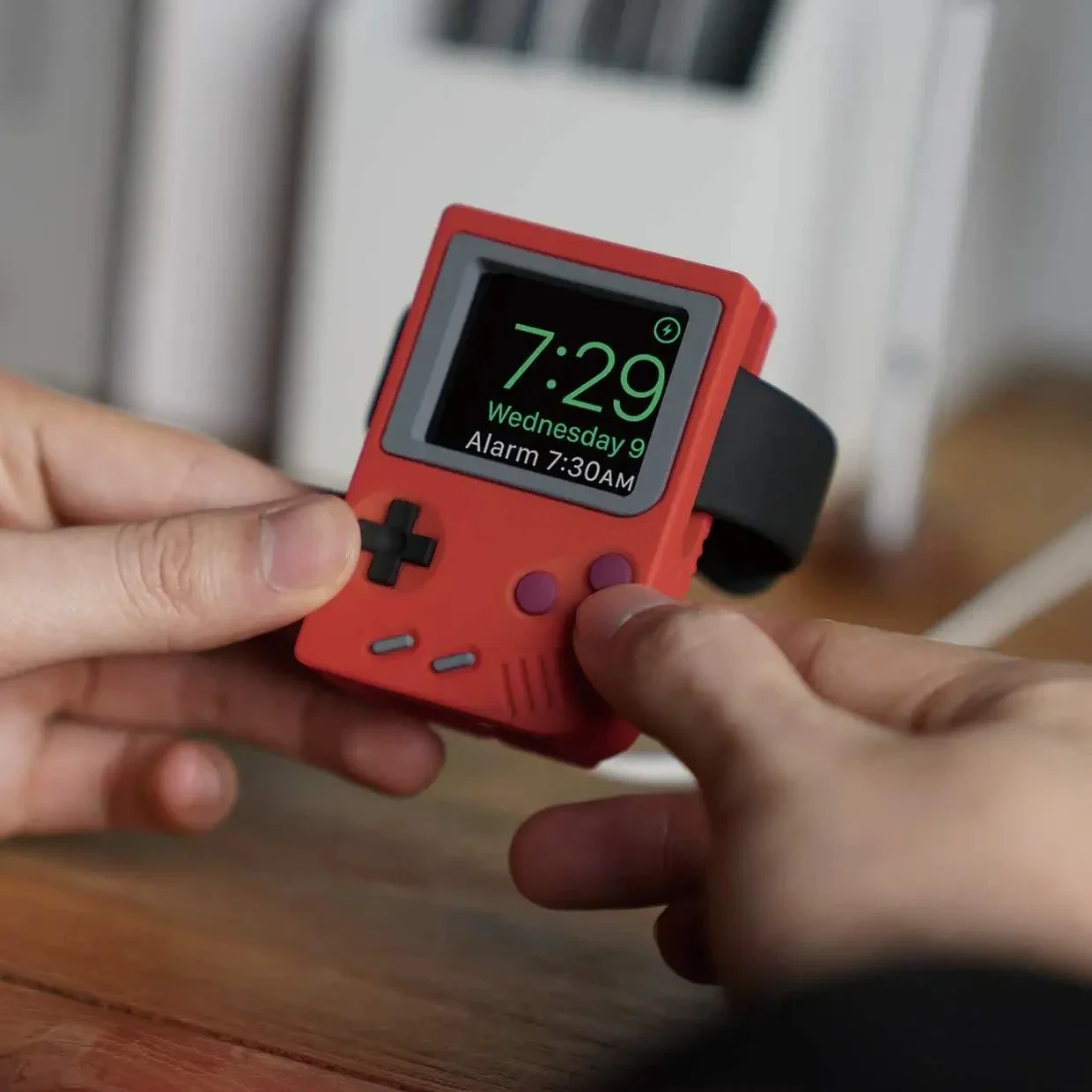 Silicone Holder for IWatch Cha - Gaming Console Vintage recension och pris