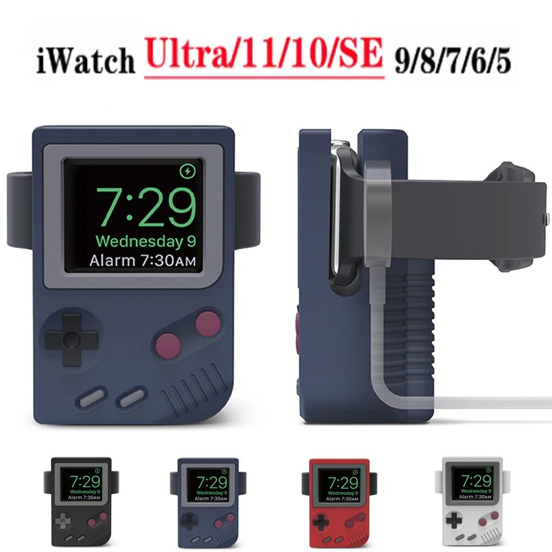 Silicone Holder for IWatch Cha - Gaming Console Vintage recension och pris