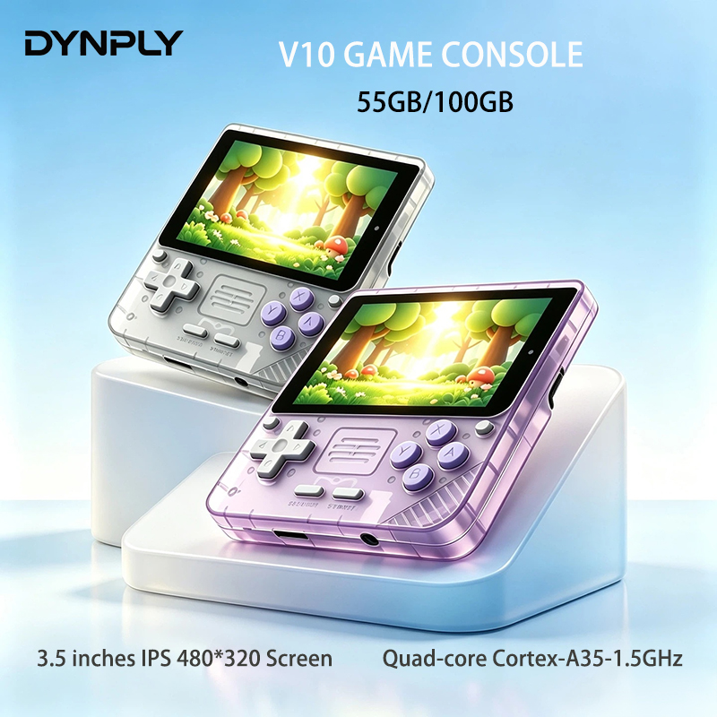 POWKIDDY V10 3.5-Inch IPS Oca  - Gaming Console Cartoon recension och pris