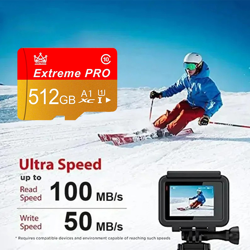 High Speed SD Cards 512GB 128G - Gaming Console In Phone recension och pris