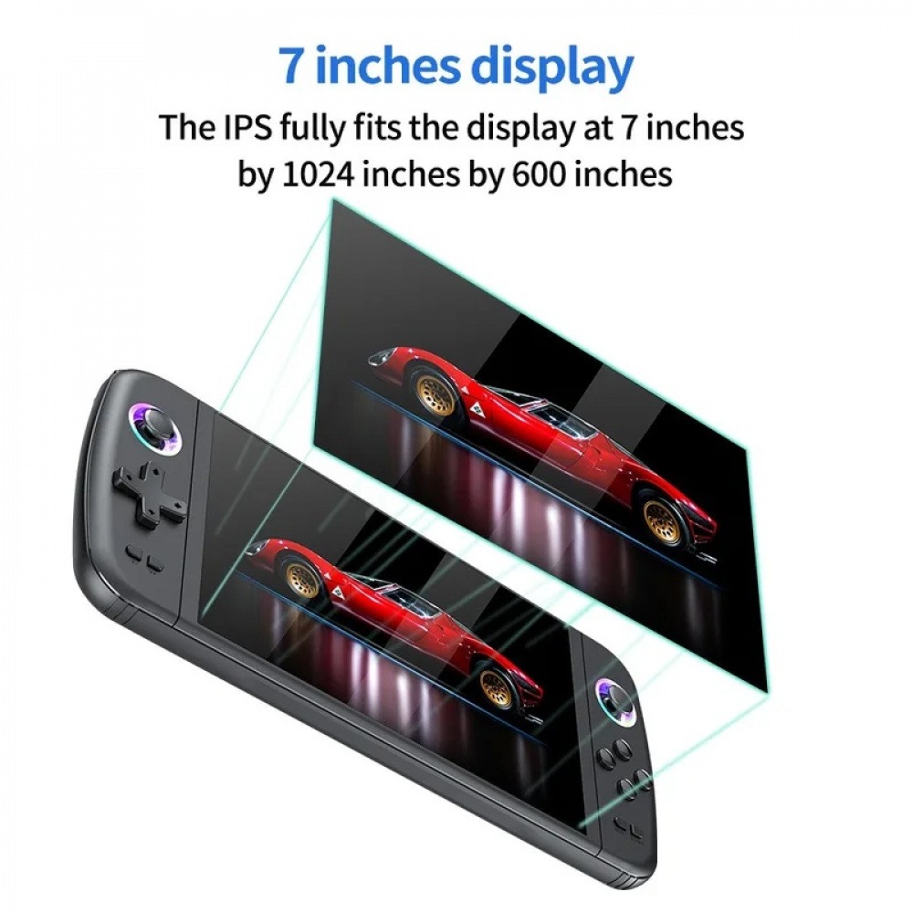 M27 7 Inch IPS Screen Handheld - Gaming Console Vintage recension och pris
