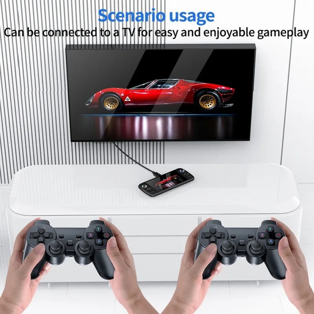 M27 7 Inch IPS Screen Handheld - Gaming Console Vintage recension och pris