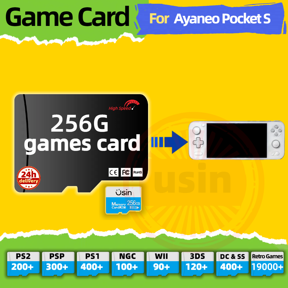 Game Card For Ayaneo Pocket S  - Gaming Console Handheld Android recension och pris
