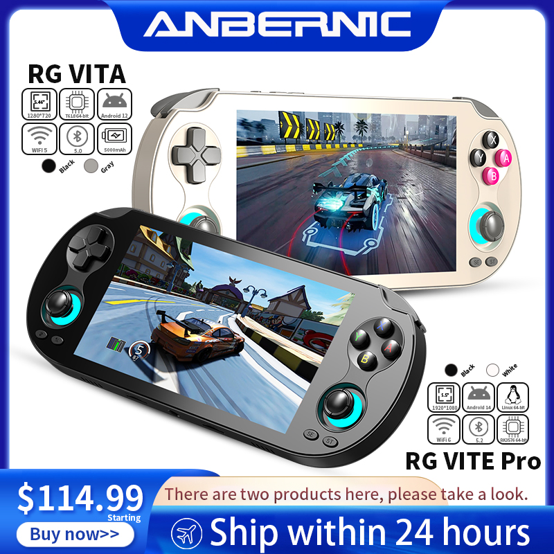 ANBERNIC RG VITA / RG VITA Pro - Gaming Console Handheld Android recension och pris
