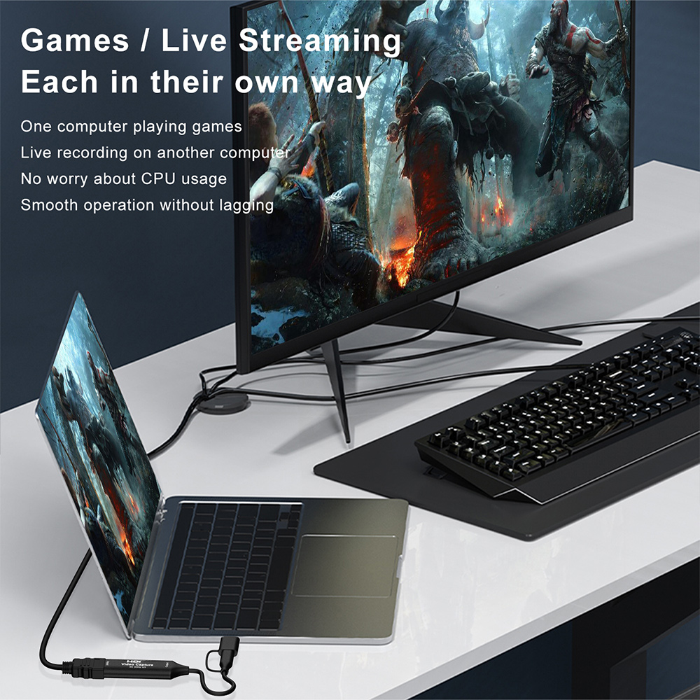 4K HDMI-compatible USB Video C - Gaming Console For Pc recension och pris