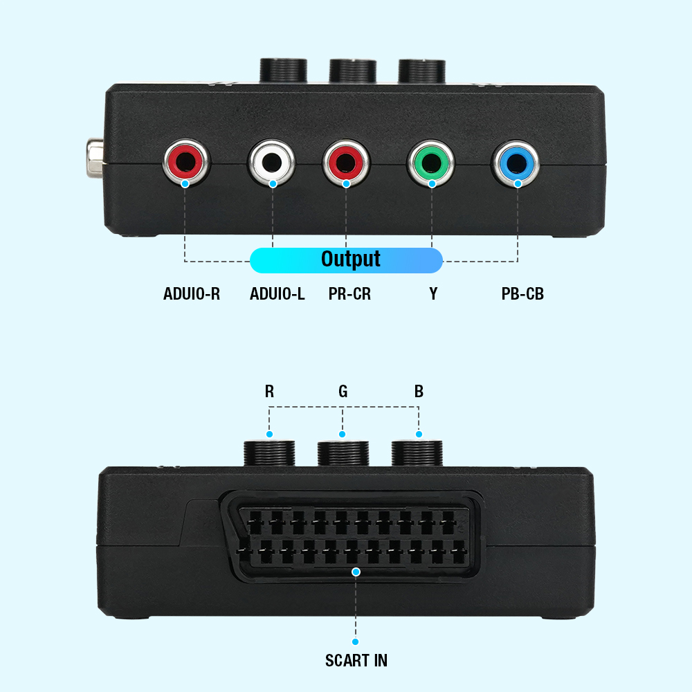 RGBS VGA to YPBPR Component Co - Gaming Console Vintage recension och pris